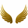 Gold Angel Wing icon