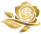 Gold-Rose-Paragraph-Icon
